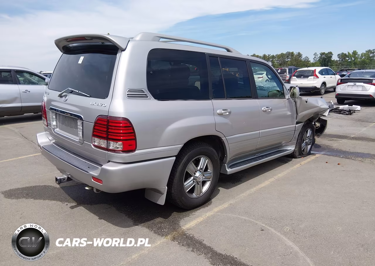 2007 Lexus Lx 470 VIN:JTJHT00W174027349 - 4