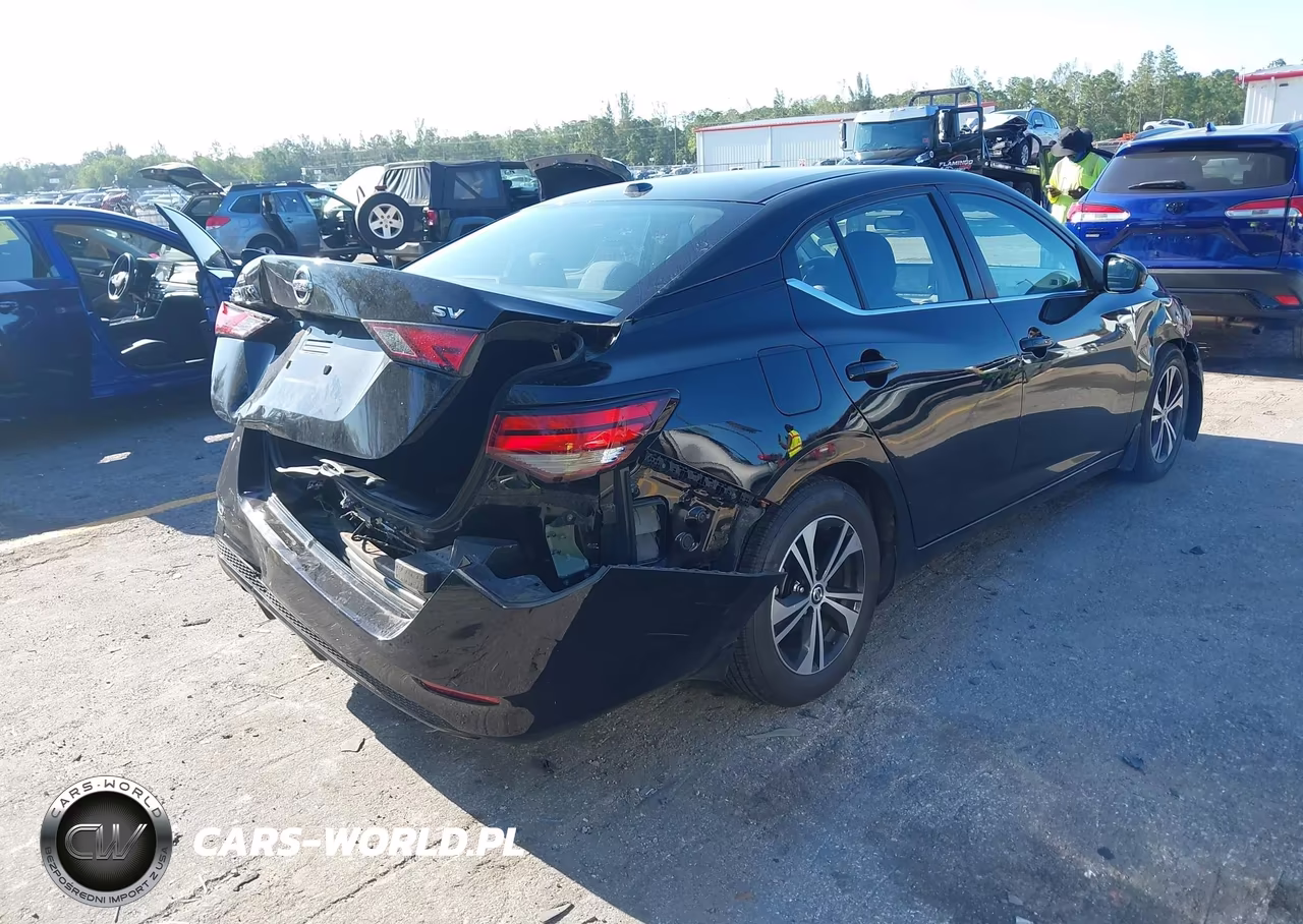 2020 Nissan Sentra Sv Xtronic Cvt VIN:3N1AB8CV2LY251121 - 4