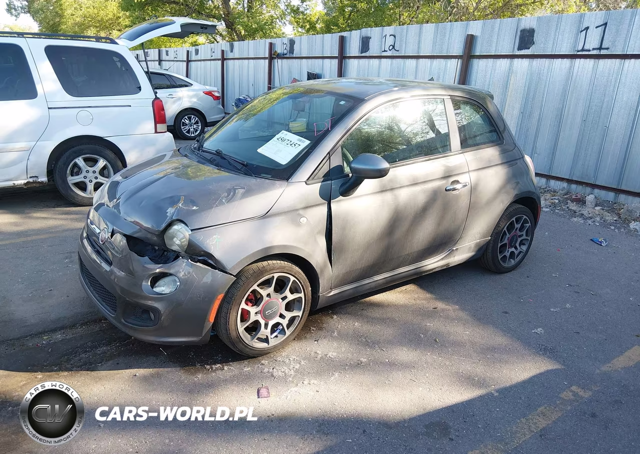 2013 Fiat 500 Sport VIN:3C3CFFBR2DT738776 - 2