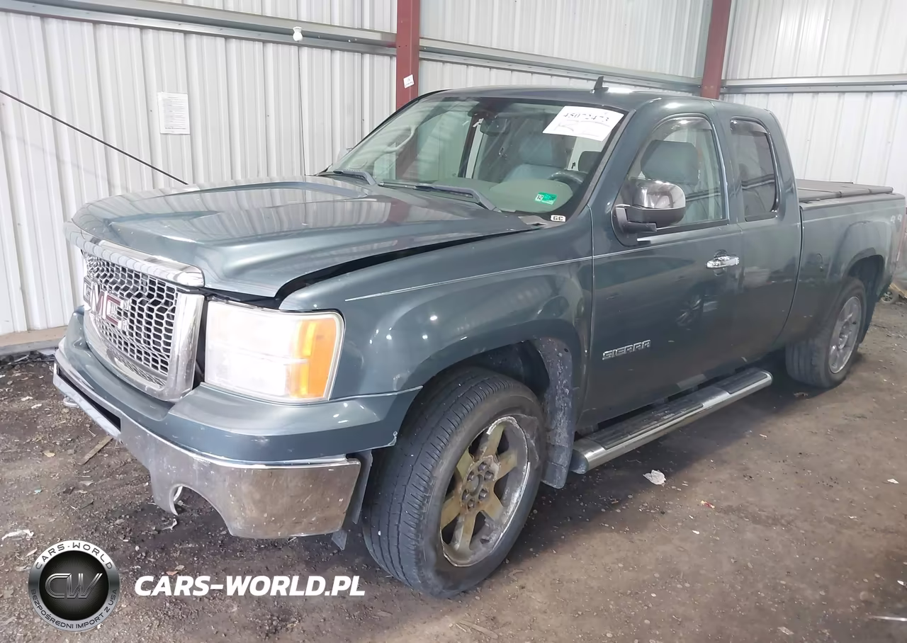 2010 GMC Sierra 1500 Sle VIN:1GTSKVE31AZ264375 - 2