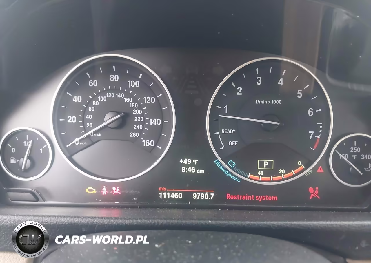 2013 BMW 320I VIN:WBA3B1C58DK128689 - 7