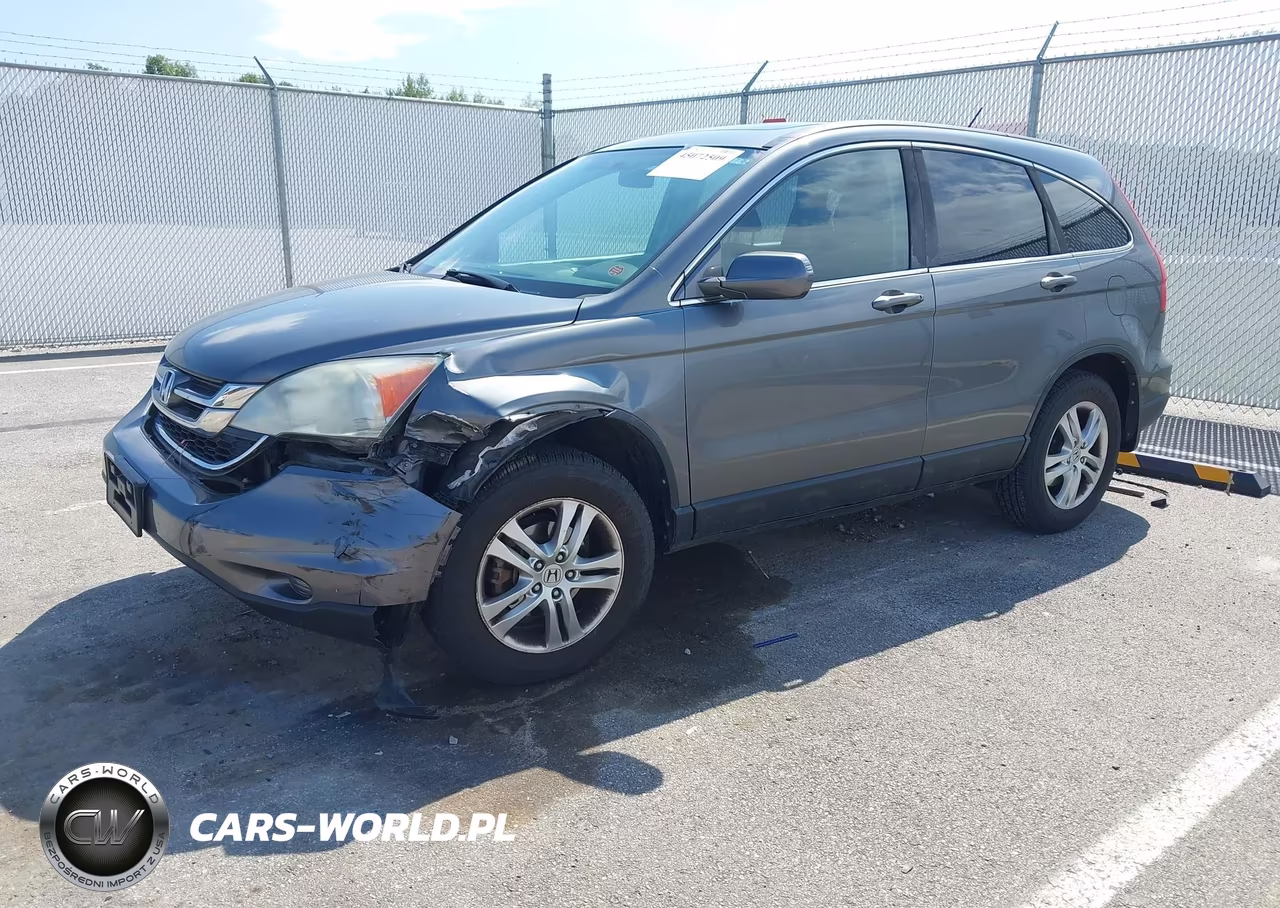 2010 Honda Cr-V Ex-L VIN:5J6RE4H72AL032542 - 2