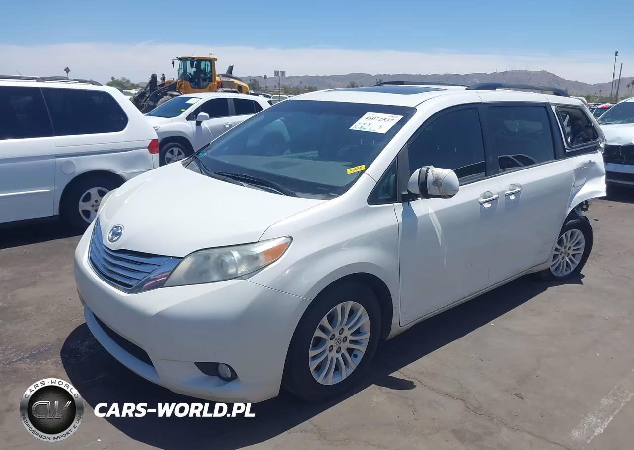2015 Toyota Sienna Xle 8 Passenger VIN:5TDYK3DC6FS672167 - 2