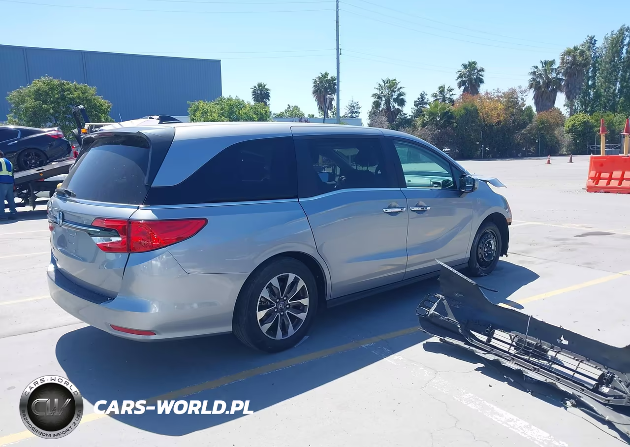 2021 Honda Odyssey Ex-L VIN:5FNRL6H71MB019845 - 4