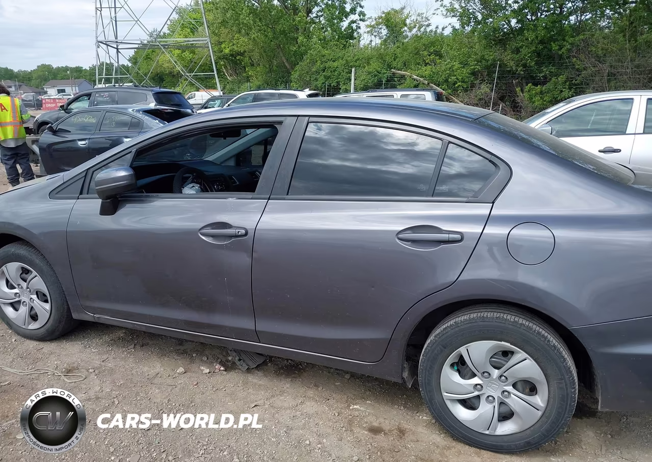 2015 Honda Civic Lx VIN:19XFB2F56FE037430 - 14