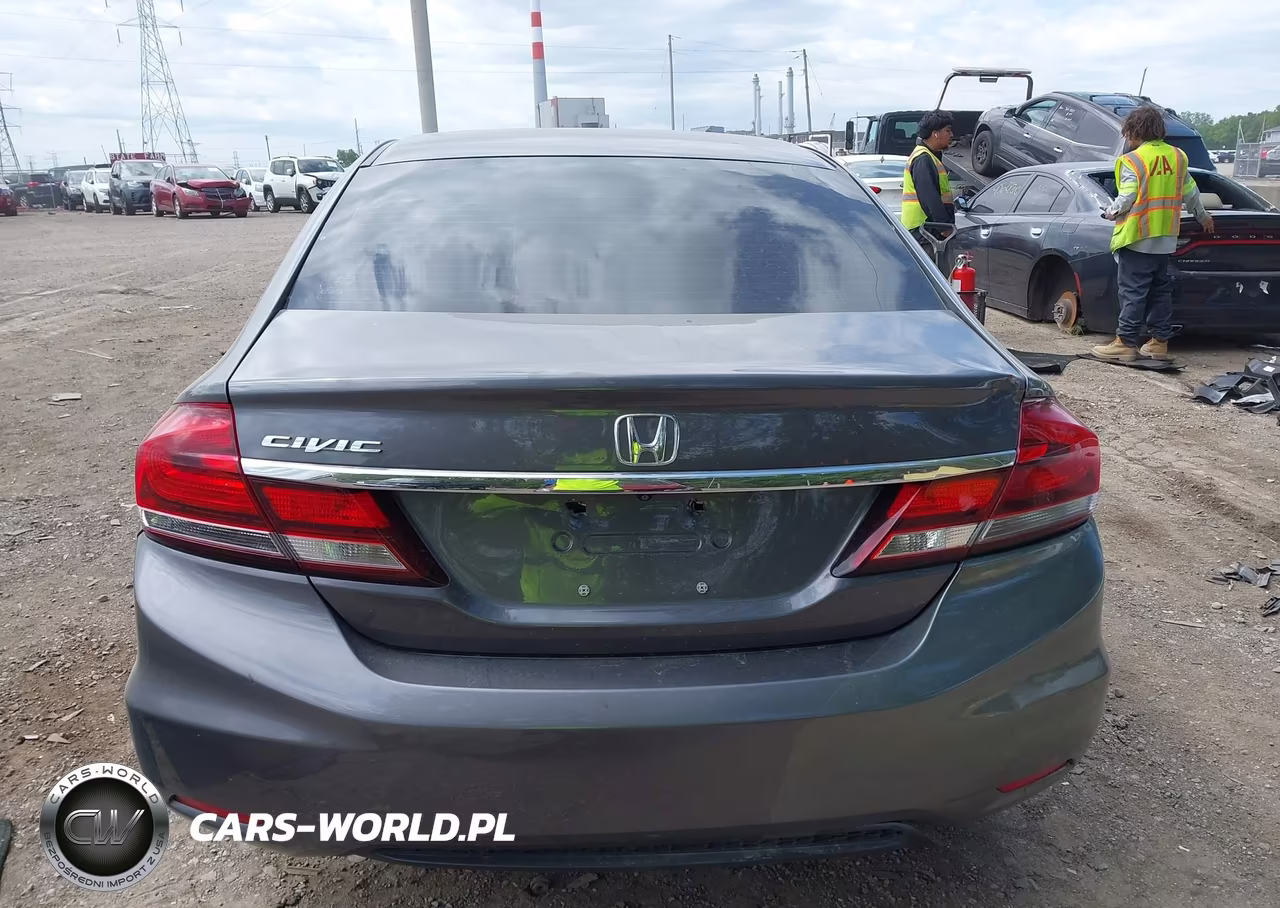 2015 Honda Civic Lx VIN:19XFB2F56FE037430 - 16