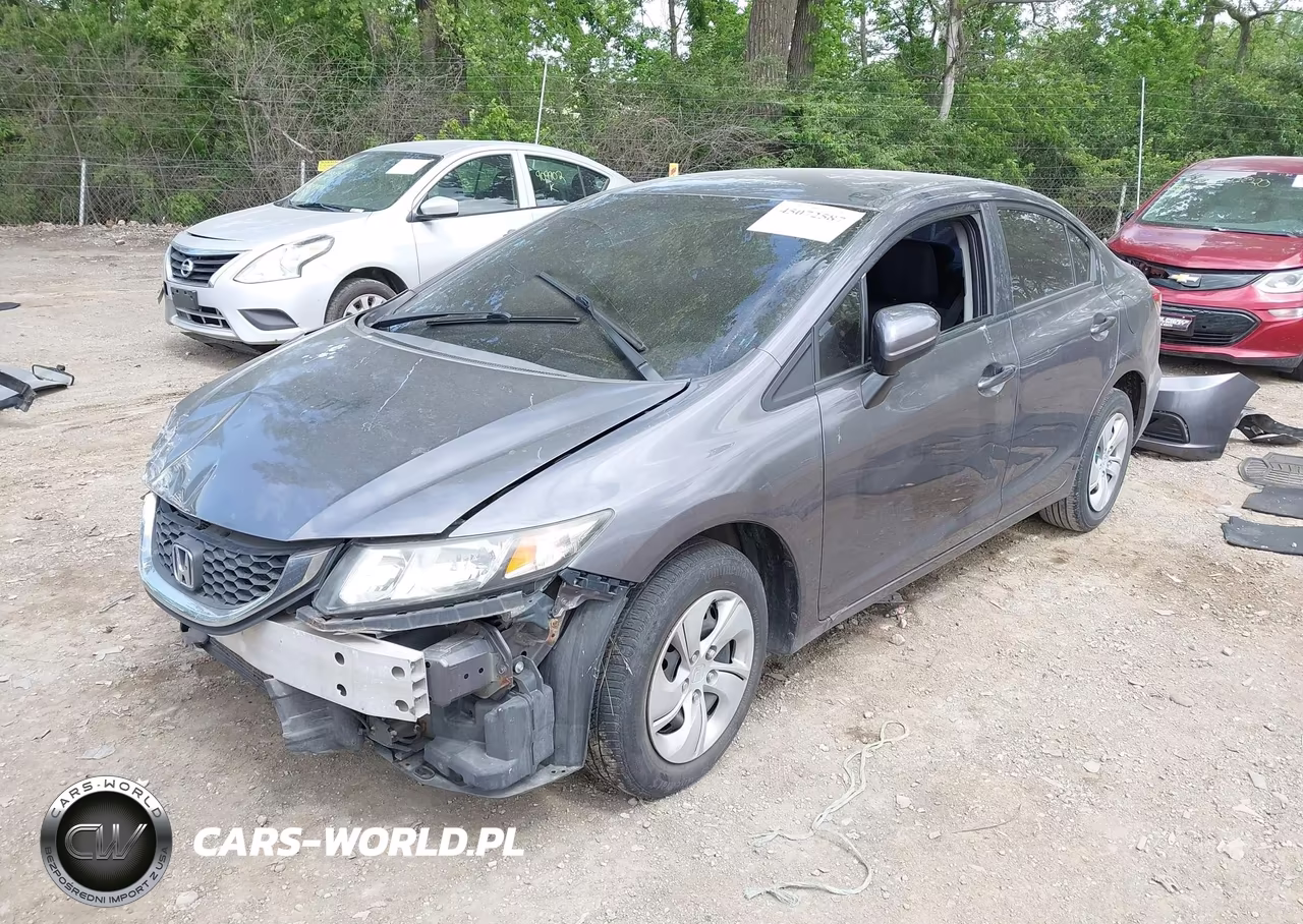2015 Honda Civic Lx VIN:19XFB2F56FE037430 - 2