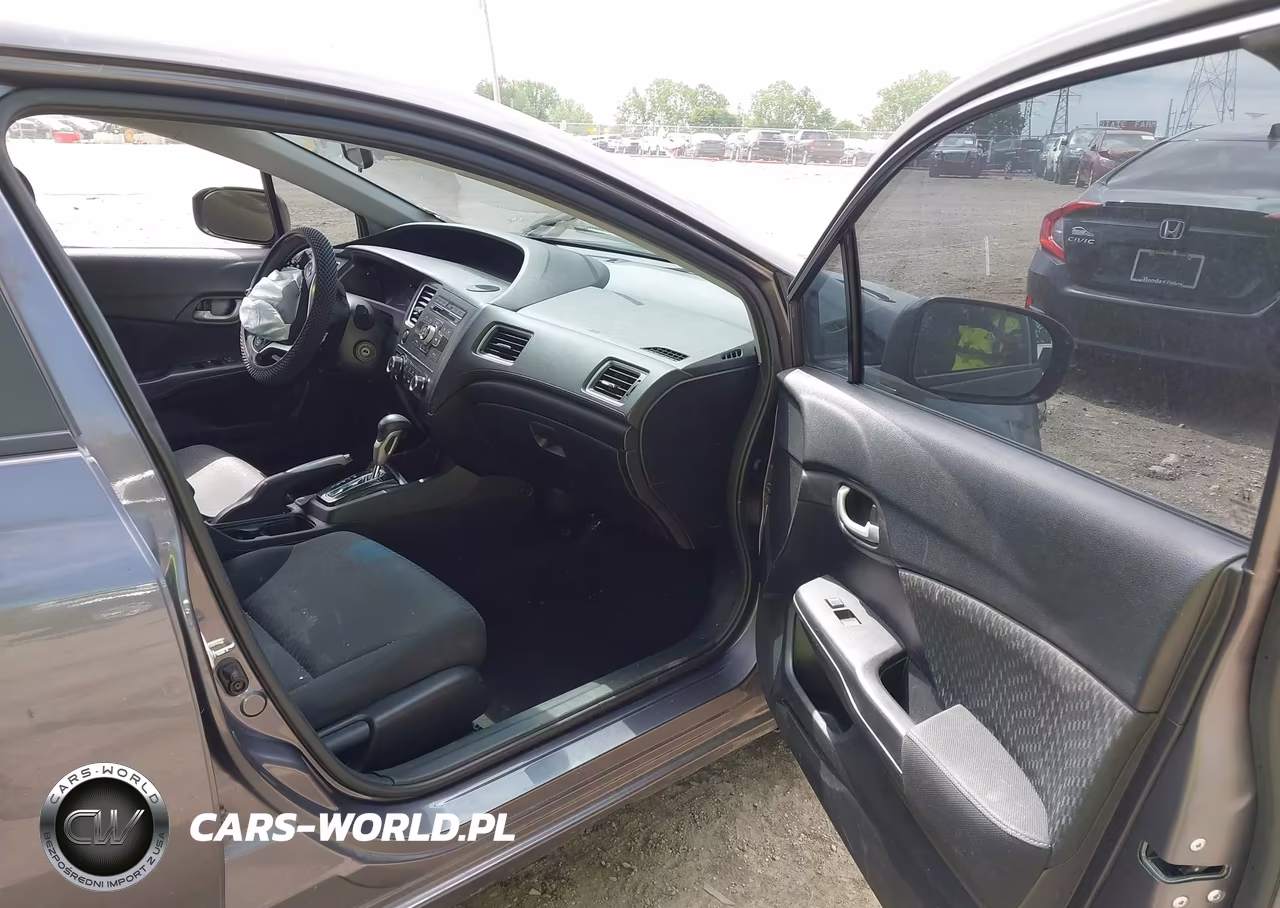 2015 Honda Civic Lx VIN:19XFB2F56FE037430 - 5