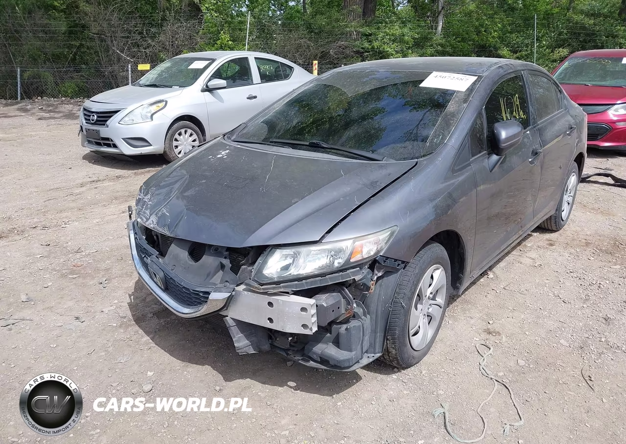 2015 Honda Civic Lx VIN:19XFB2F56FE037430 - 6