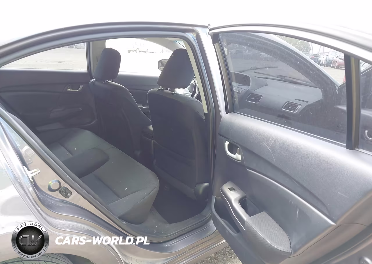 2015 Honda Civic Lx VIN:19XFB2F56FE037430 - 8