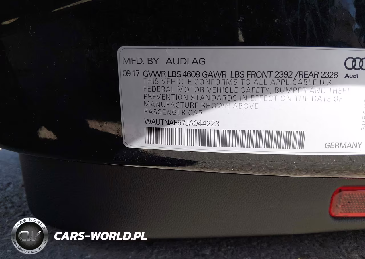 2018 Audi A5 2.0T Premium VIN:WAUTNAF57JA044223 - 9