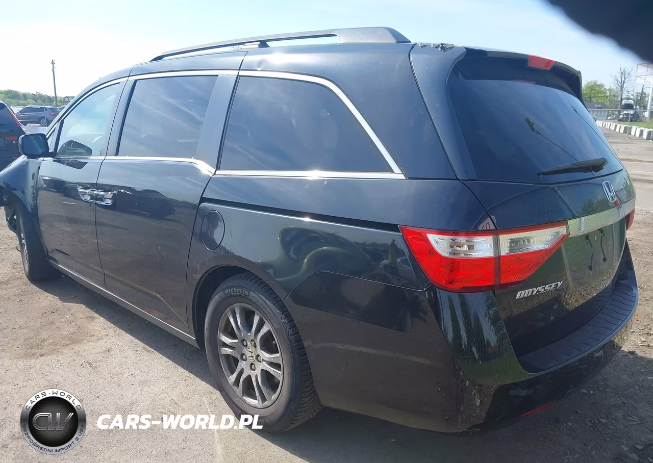 2013 Honda Odyssey Ex-L VIN:5FNRL5H63DB043596 - 3