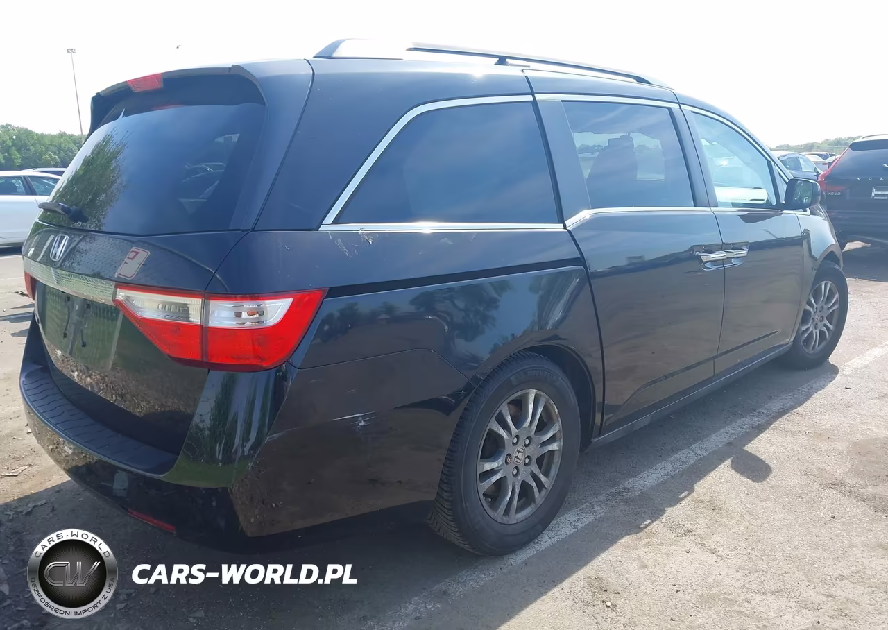 2013 Honda Odyssey Ex-L VIN:5FNRL5H63DB043596 - 4