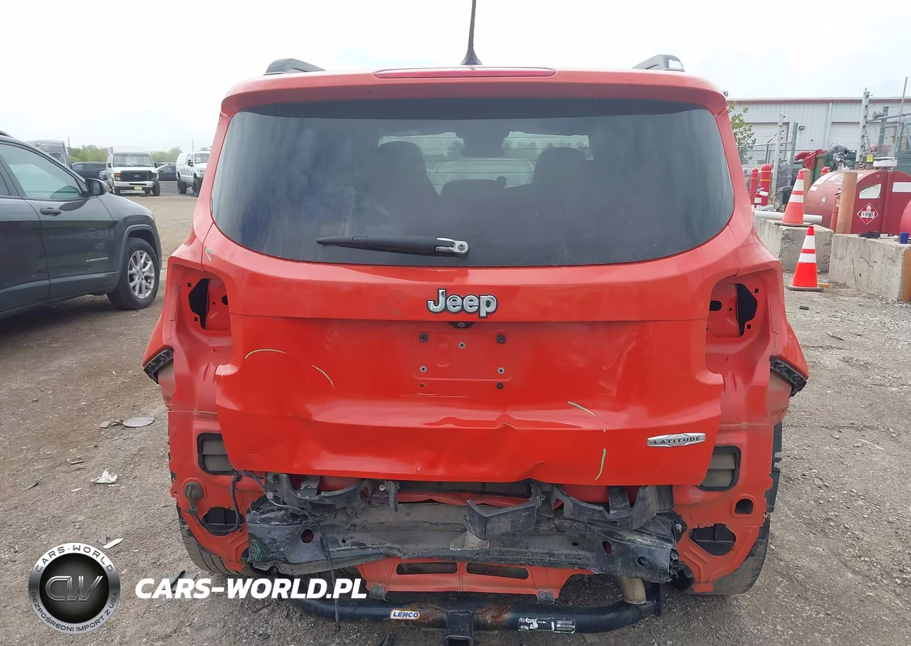 2017 Jeep Renegade Latitude Fwd VIN:ZACCJABB5HPG24185 - 17