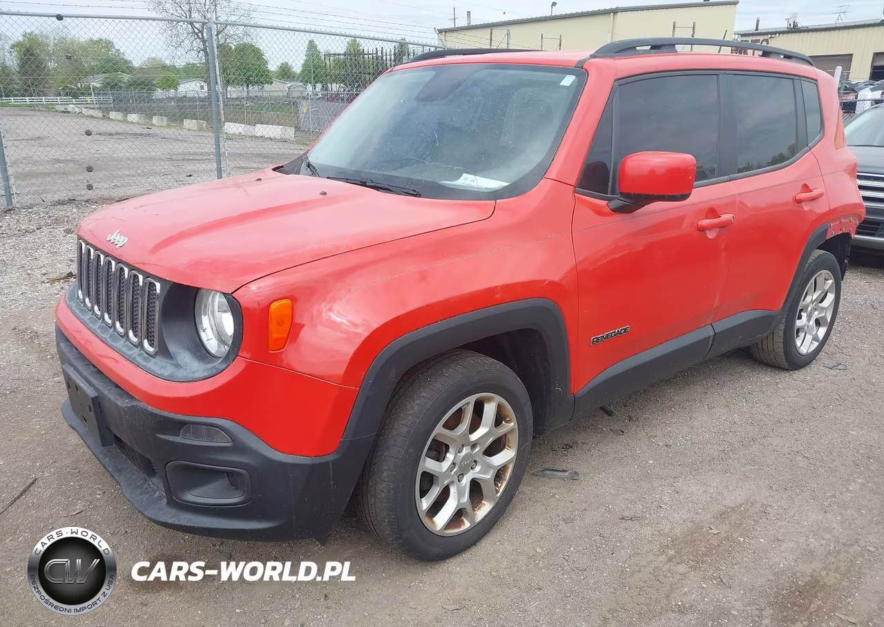 2017 Jeep Renegade Latitude Fwd VIN:ZACCJABB5HPG24185 - 2