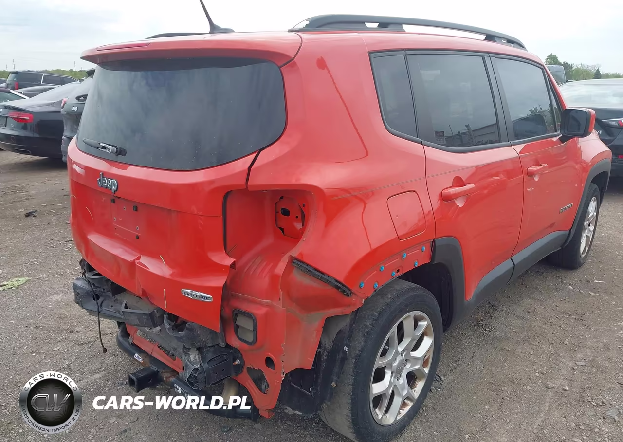2017 Jeep Renegade Latitude Fwd VIN:ZACCJABB5HPG24185 - 4