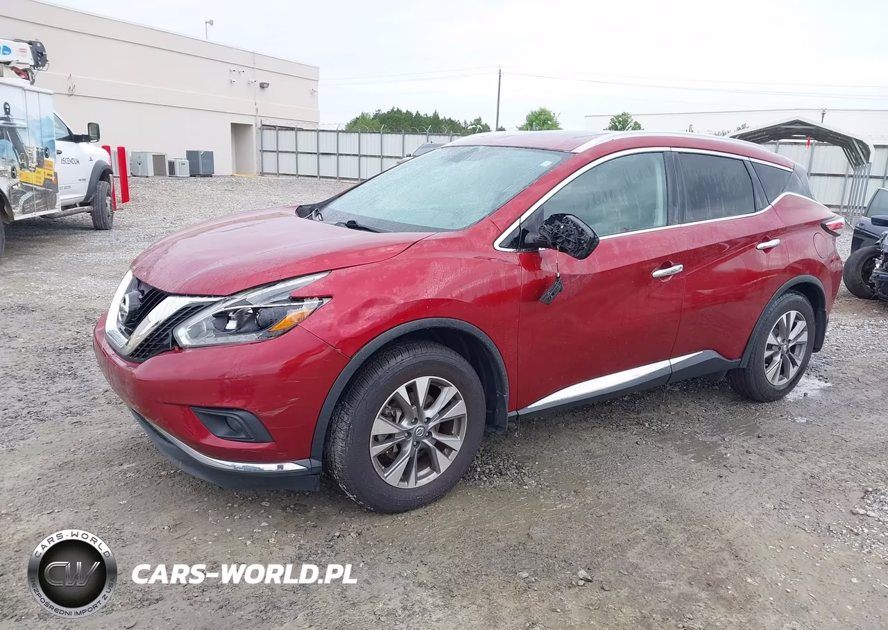 2018 Nissan Murano Sl VIN:5N1AZ2MG9JN149245 - 2