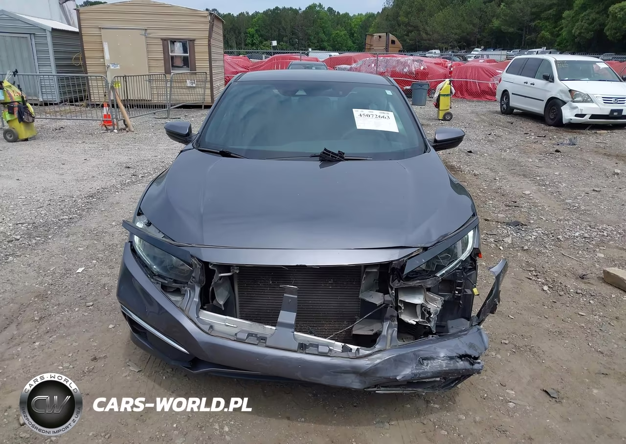 2019 Honda Civic Lx VIN:2HGFC4B64KH305558 - 12