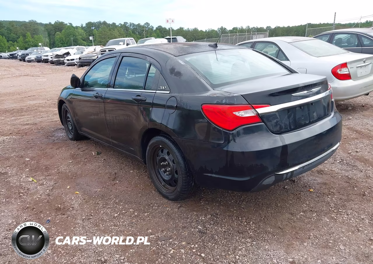 2014 Chrysler 200 Lx VIN:1C3CCBAB2EN142574 - 3