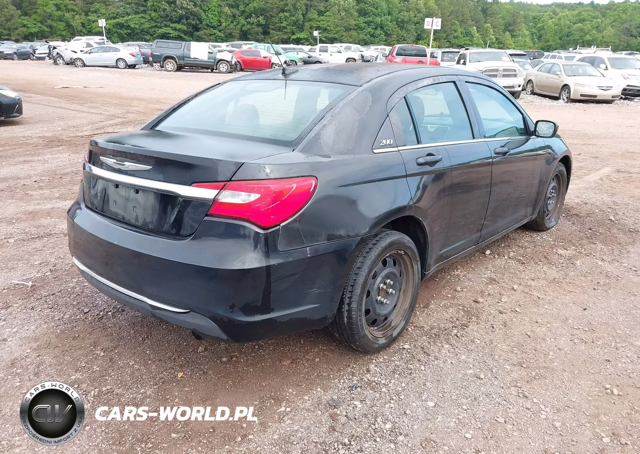 2014 Chrysler 200 Lx VIN:1C3CCBAB2EN142574 - 4