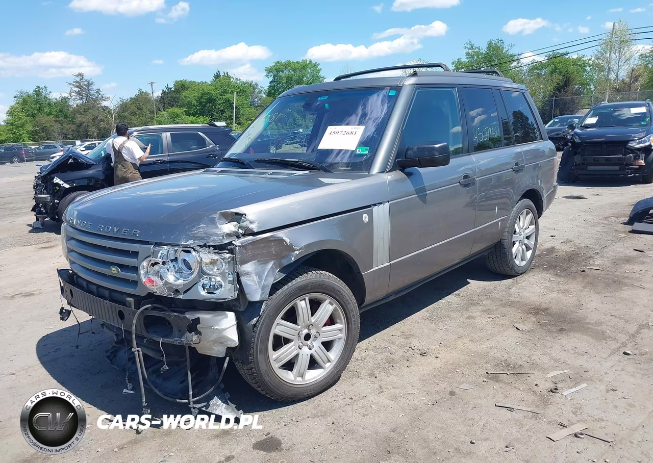2008 Land Rover Range Rover Hse VIN:SALMF15448A266041 - 2
