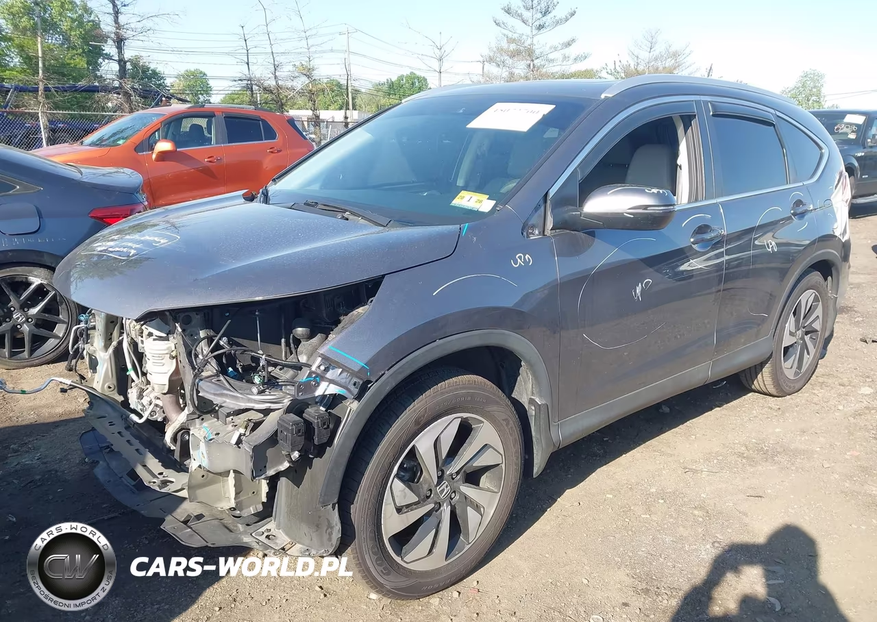 2016 Honda Cr-V Touring VIN:5J6RM4H91GL064489 - 2
