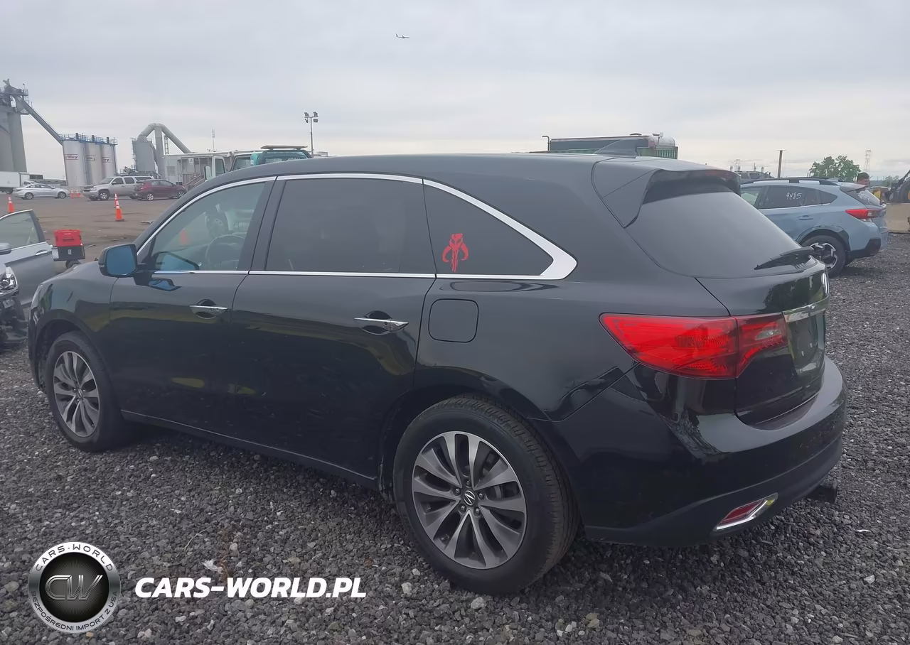 2016 Acura Mdx Technology Acurawatch Plus Packages-Technology Package VIN:5FRYD4H42GB049295 - 14