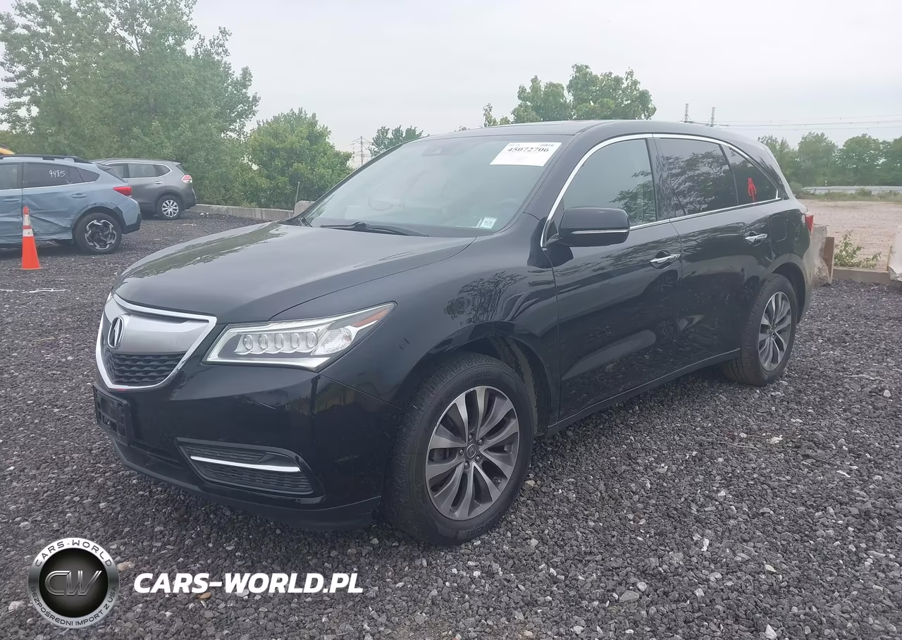 2016 Acura Mdx Technology Acurawatch Plus Packages-Technology Package VIN:5FRYD4H42GB049295 - 2