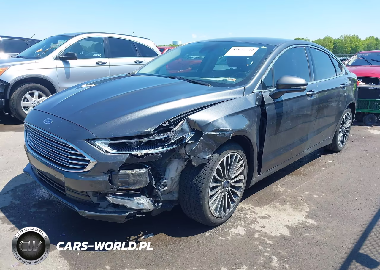 2017 Ford Fusion Titanium VIN:3FA6P0K97HR412144 - 2