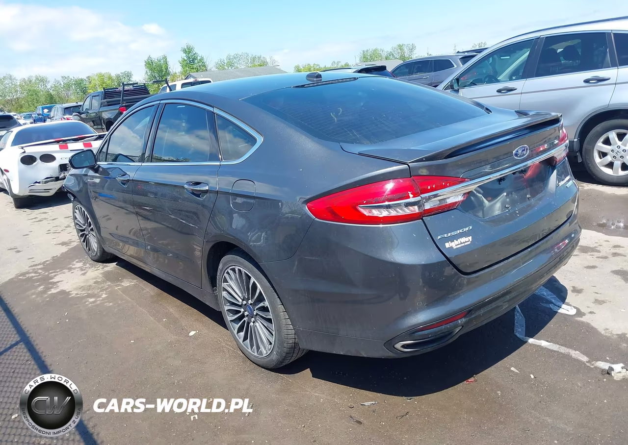 2017 Ford Fusion Titanium VIN:3FA6P0K97HR412144 - 3