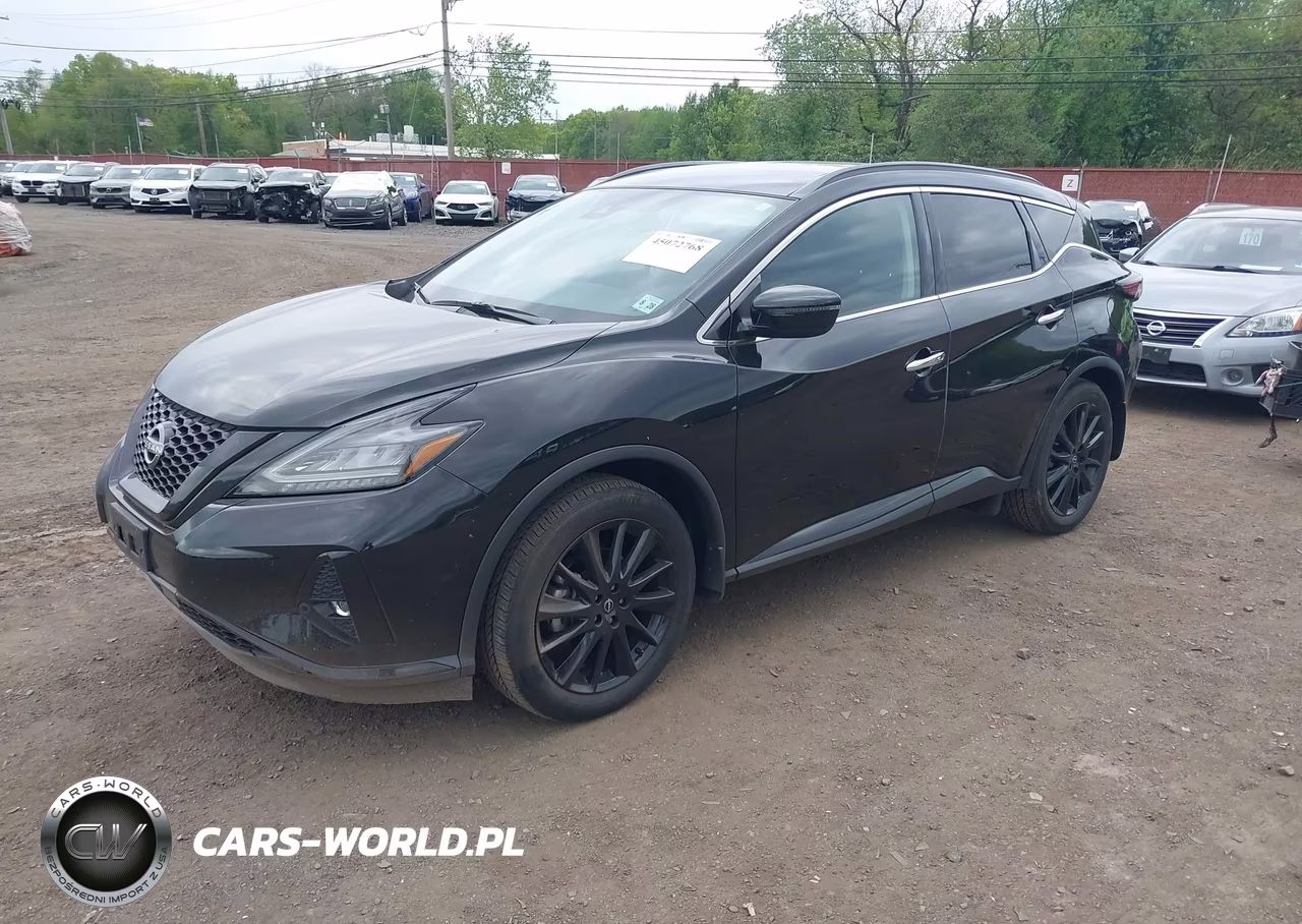 2023 Nissan Murano Sv Intelligent Awd VIN:5N1AZ2BS3PC139144 - 2