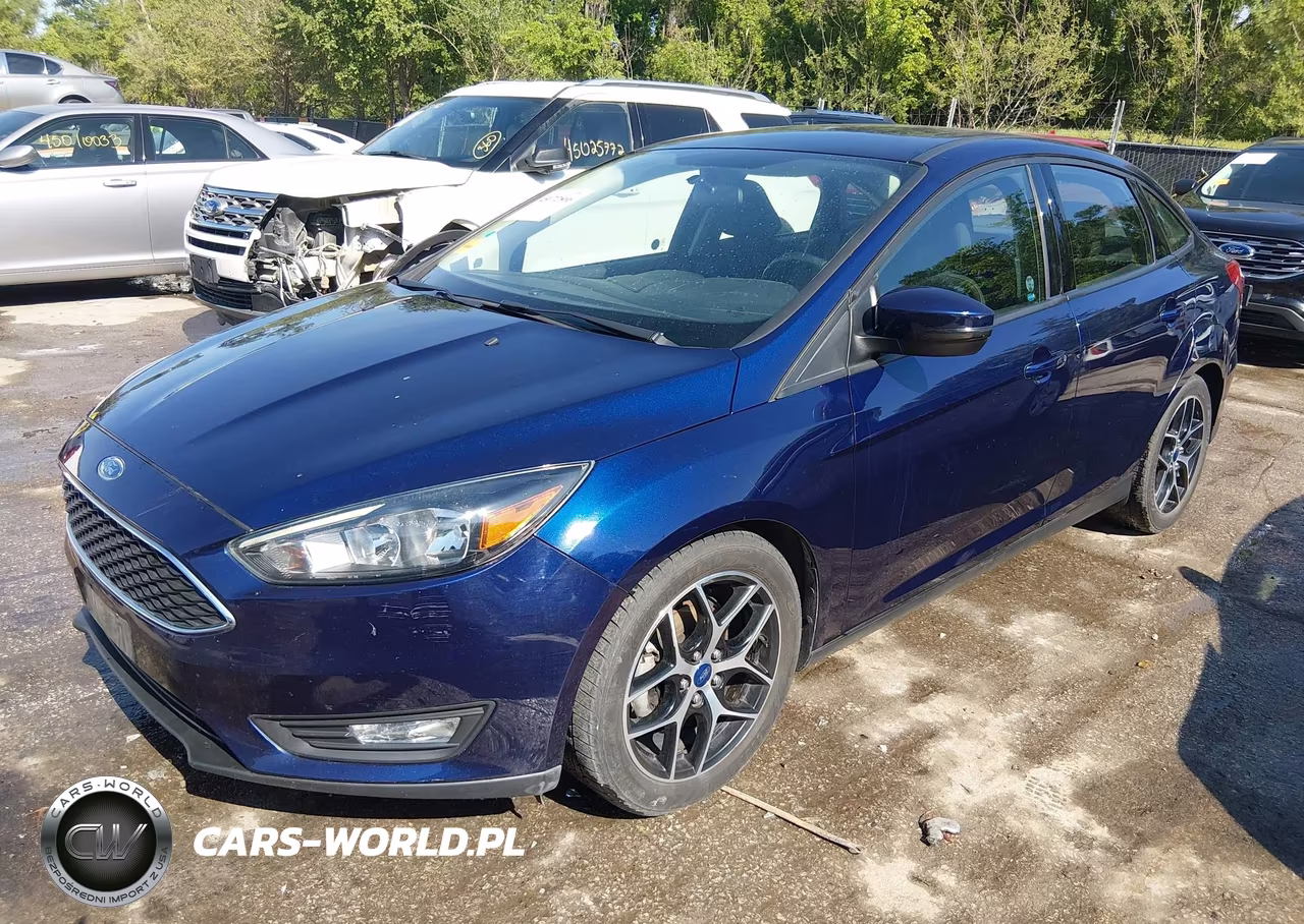 2017 Ford Focus Sel VIN:1FADP3H21HL214502 - 2