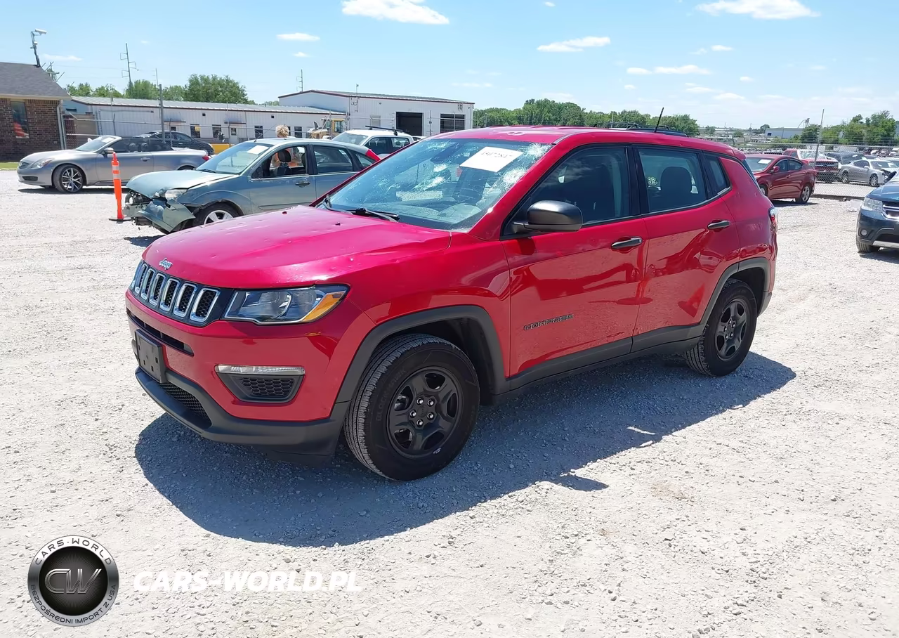 2017 Jeep New Compass Sport Fwd VIN:3C4NJCAB3HT647639 - 2