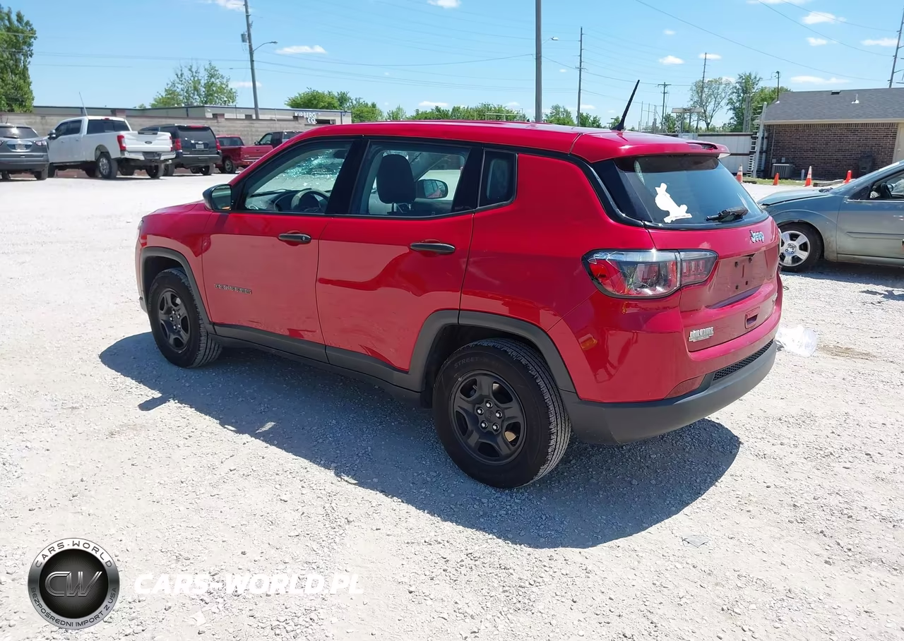 2017 Jeep New Compass Sport Fwd VIN:3C4NJCAB3HT647639 - 3
