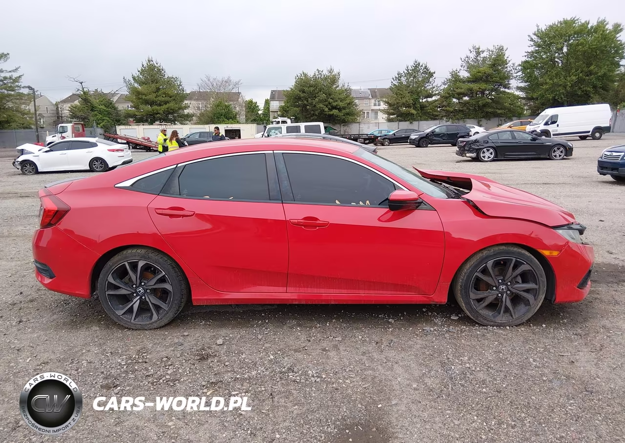 2019 Honda Civic Sport VIN:2HGFC2F81KH572222 - 13