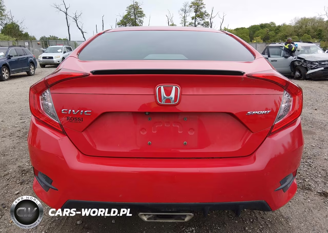 2019 Honda Civic Sport VIN:2HGFC2F81KH572222 - 16