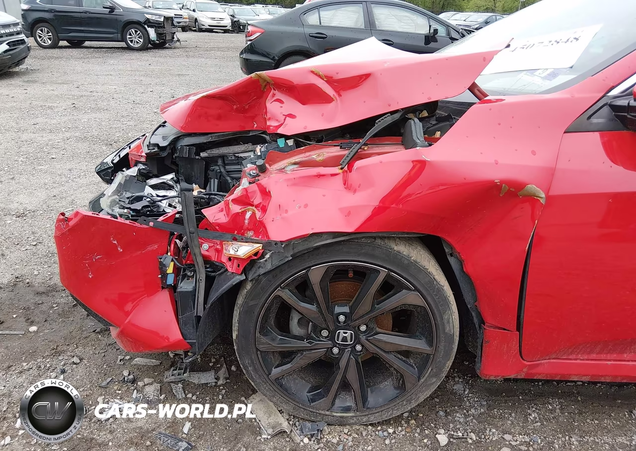 2019 Honda Civic Sport VIN:2HGFC2F81KH572222 - 6