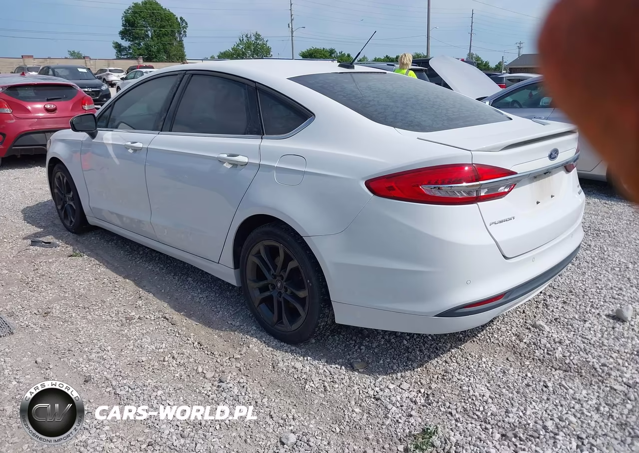 2018 Ford Fusion Se VIN:3FA6P0HD3JR240941 - 3