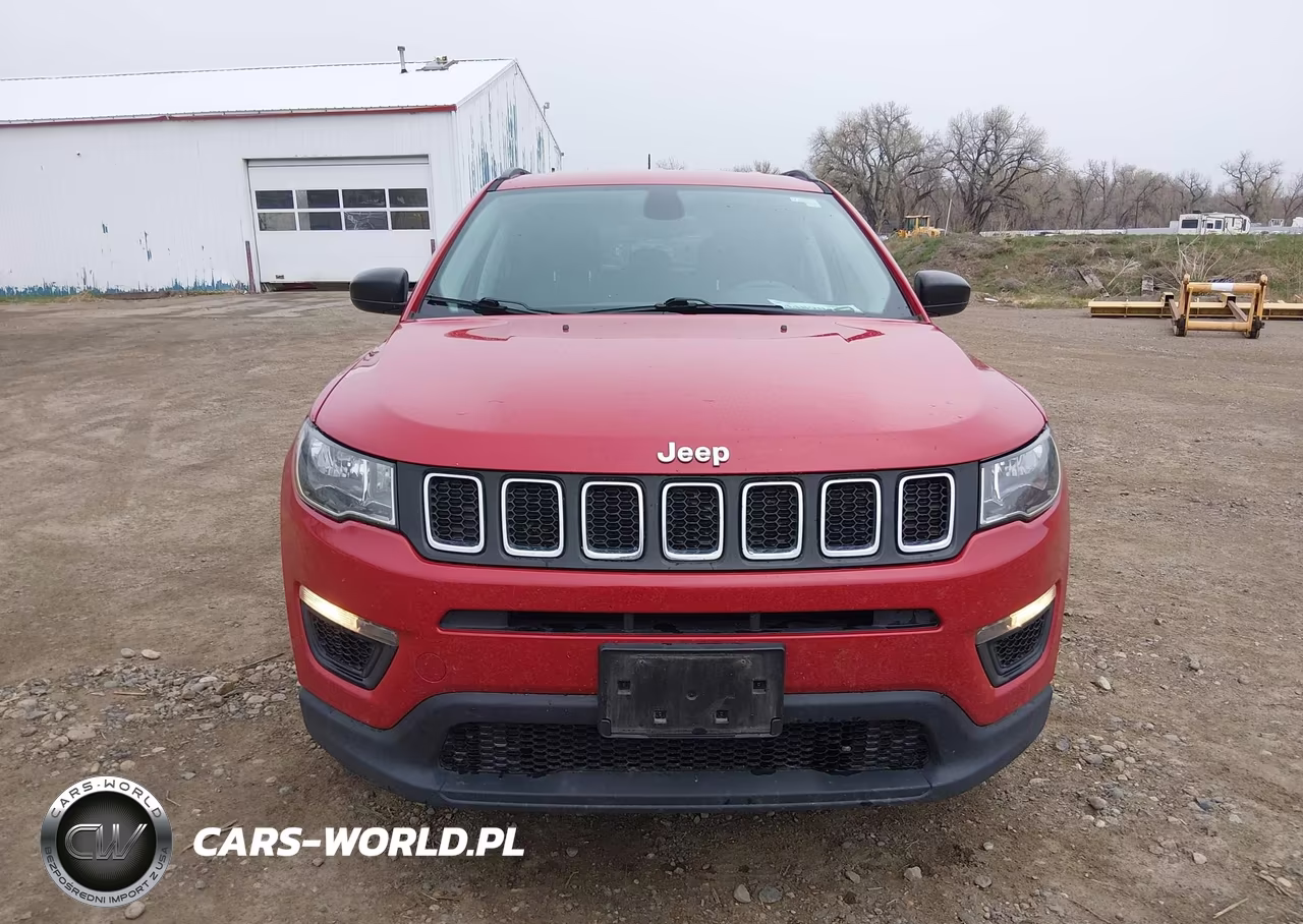 2018 Jeep Compass Sport 4X4 VIN:3C4NJDAB7JT413760 - 12