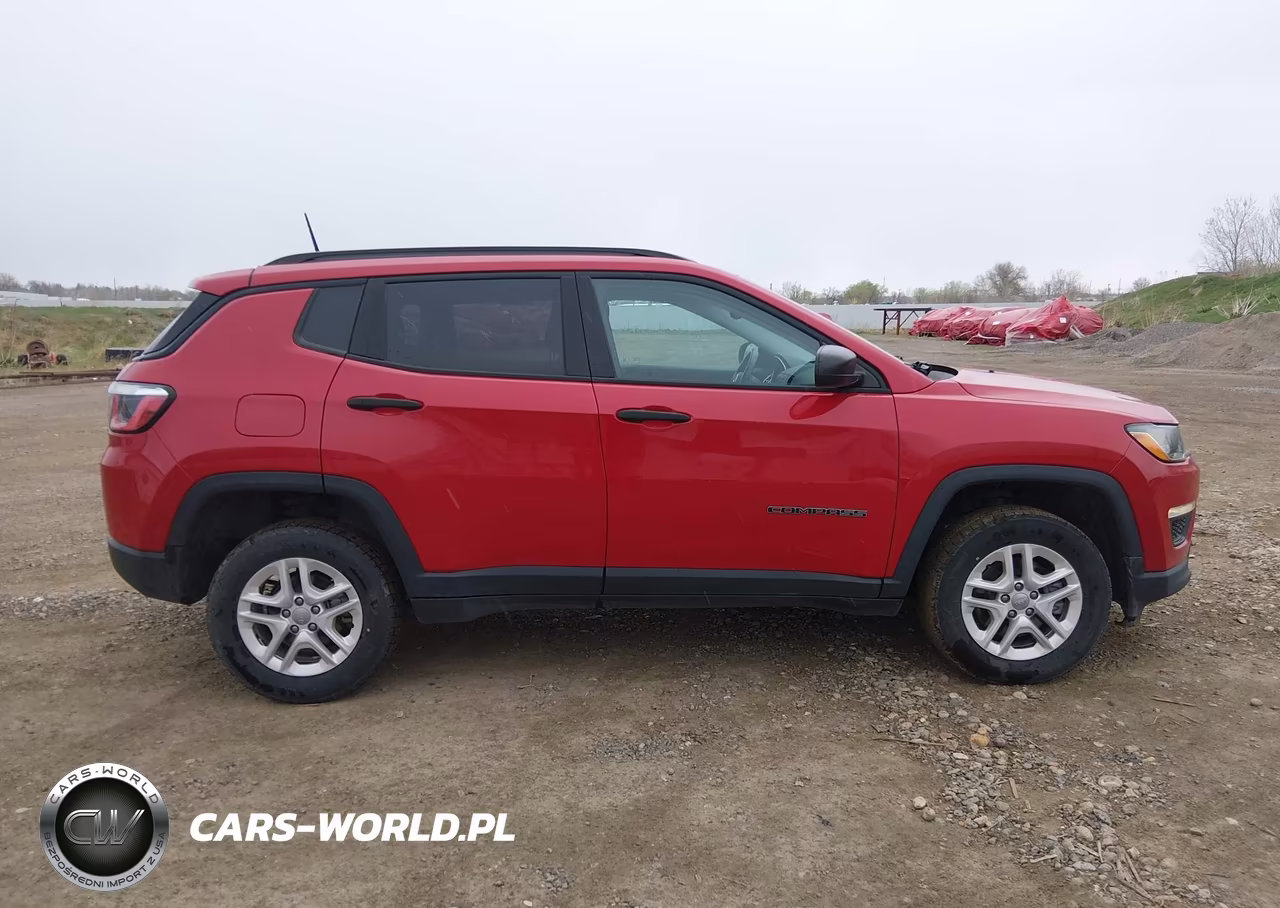 2018 Jeep Compass Sport 4X4 VIN:3C4NJDAB7JT413760 - 13