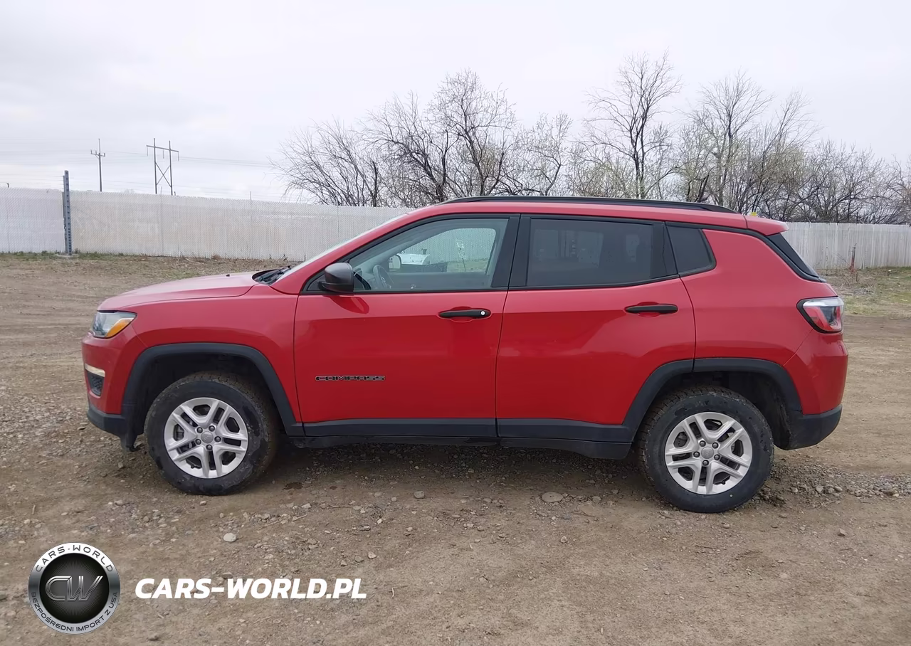2018 Jeep Compass Sport 4X4 VIN:3C4NJDAB7JT413760 - 14