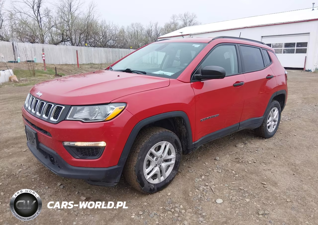 2018 Jeep Compass Sport 4X4 VIN:3C4NJDAB7JT413760 - 2