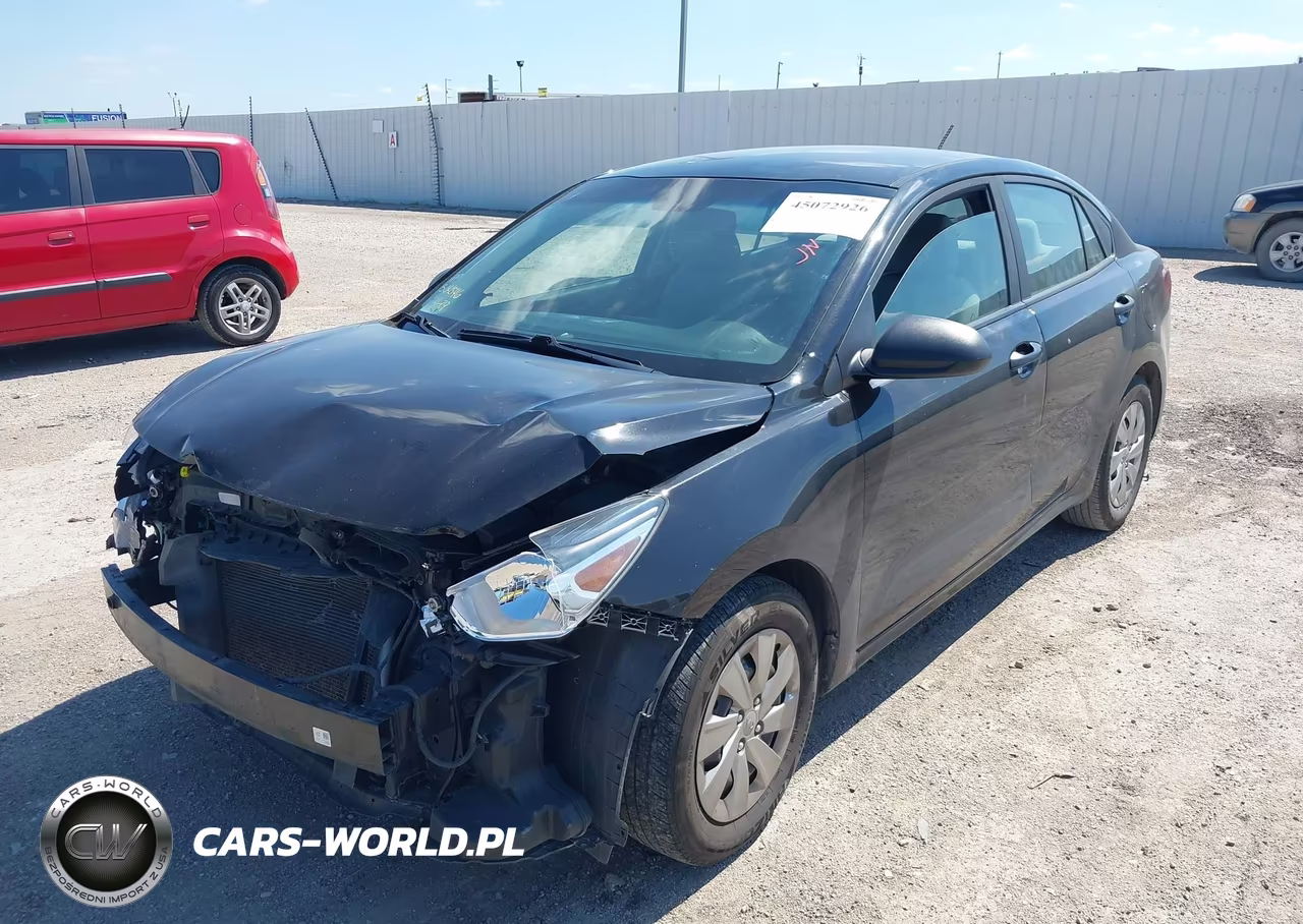 2018 Kia Rio Lx VIN:3KPA24AB4JE049457 - 2