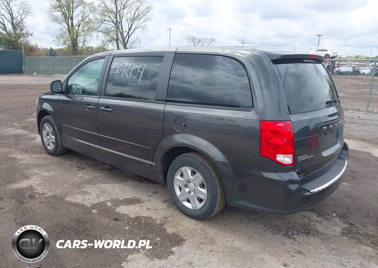 2012 Dodge Grand Caravan Se-Avp VIN:2C4RDGBGXCR333668 - 3