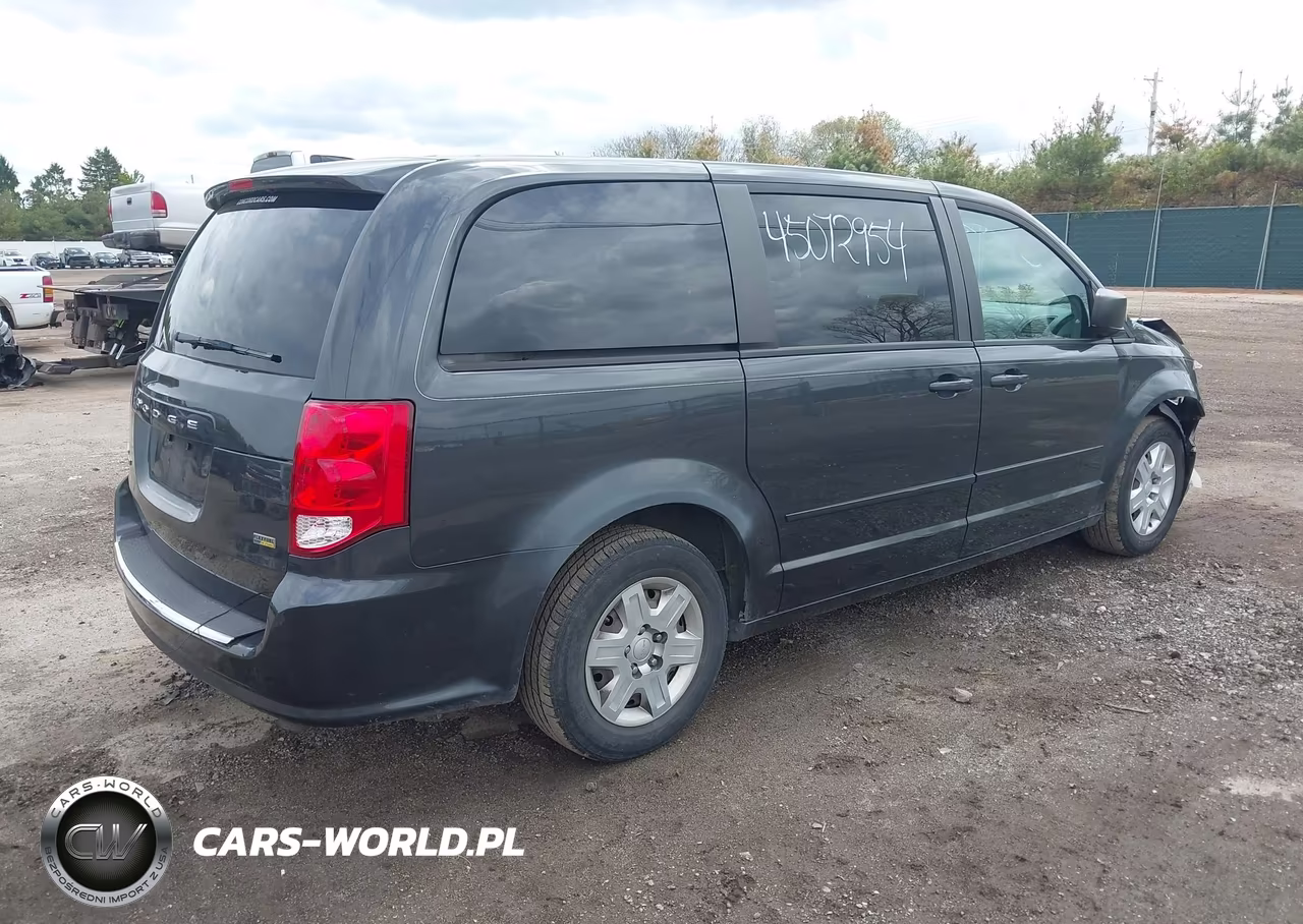 2012 Dodge Grand Caravan Se-Avp VIN:2C4RDGBGXCR333668 - 4