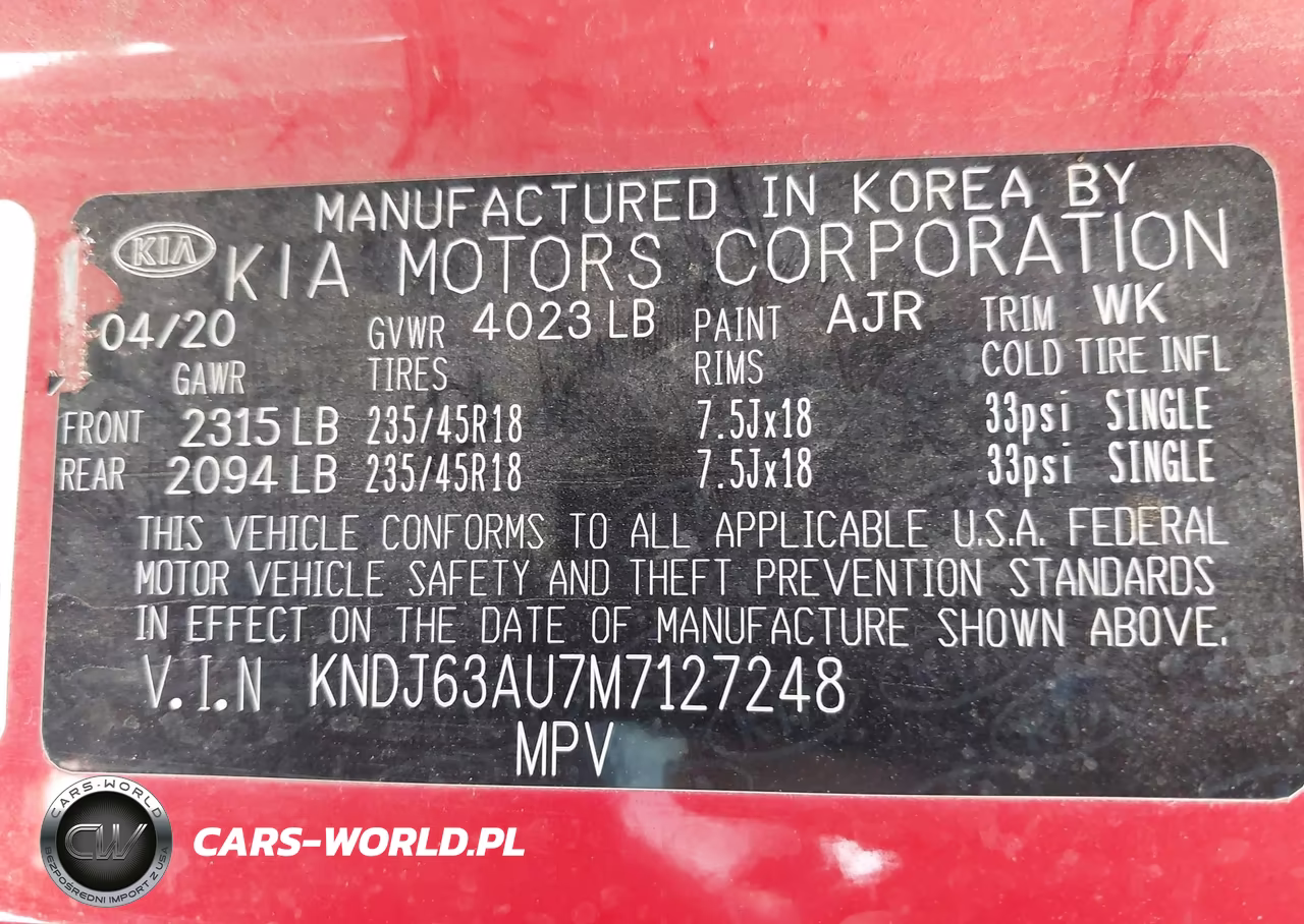 2021 Kia Soul Gt-Line VIN:KNDJ63AU7M7127248 - 9