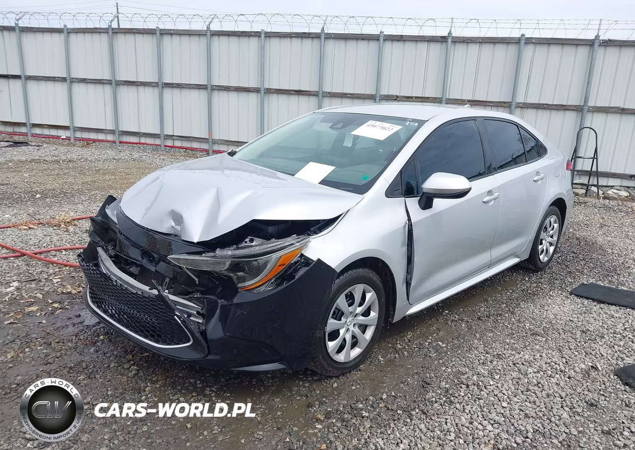 2022 Toyota Corolla Le VIN:5YFEPMAE2NP391068 - 2