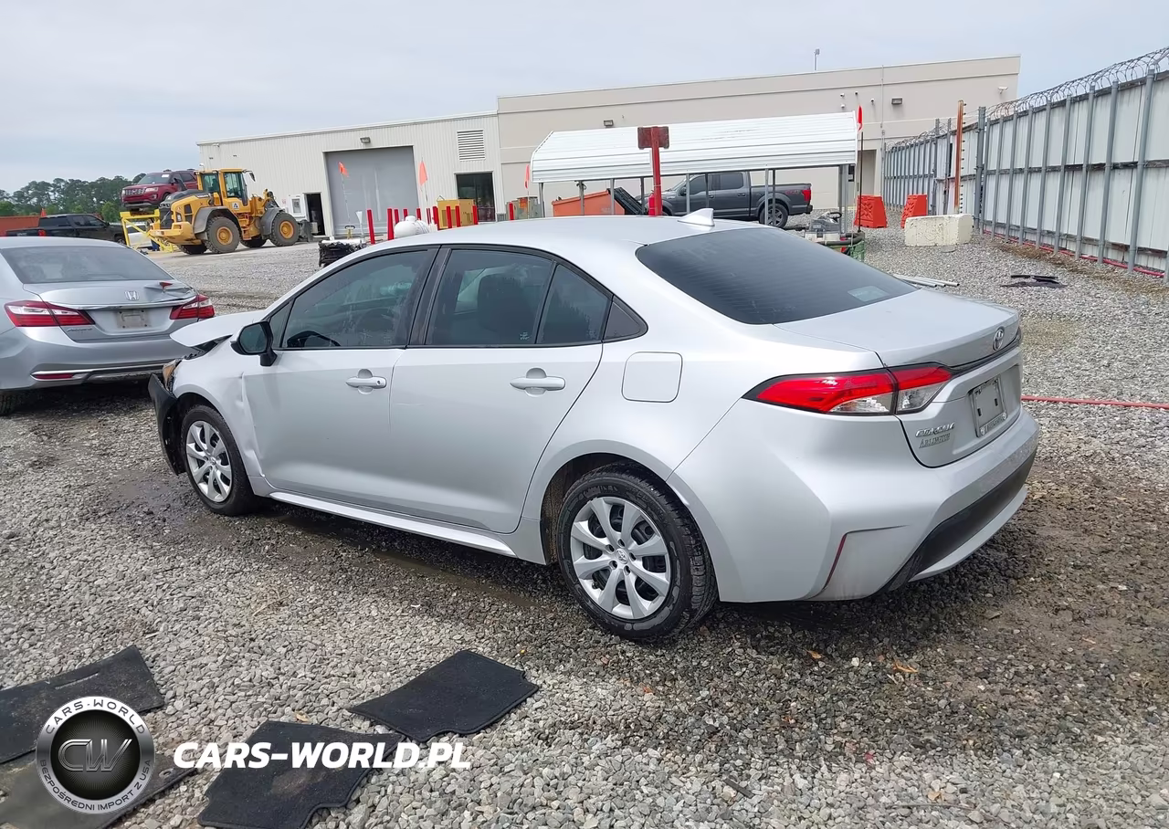 2022 Toyota Corolla Le VIN:5YFEPMAE2NP391068 - 3
