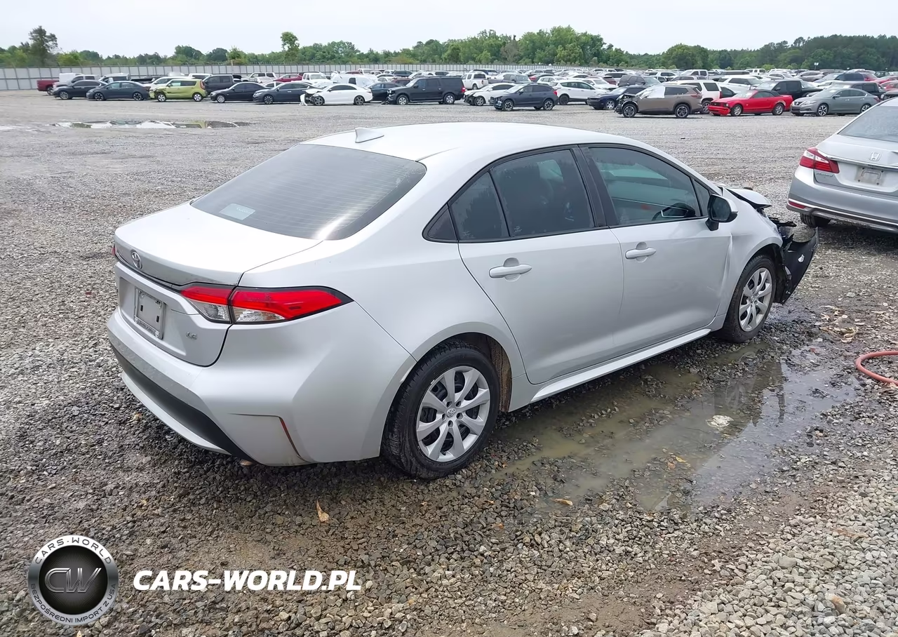 2022 Toyota Corolla Le VIN:5YFEPMAE2NP391068 - 4