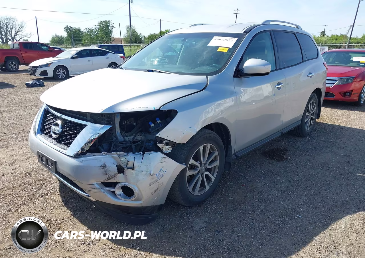 2015 Nissan Pathfinder S VIN:5N1AR2MNXFC681699 - 2